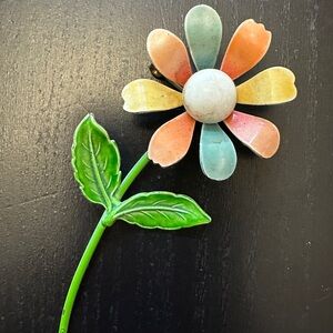 Vintage Flower Petal Pin